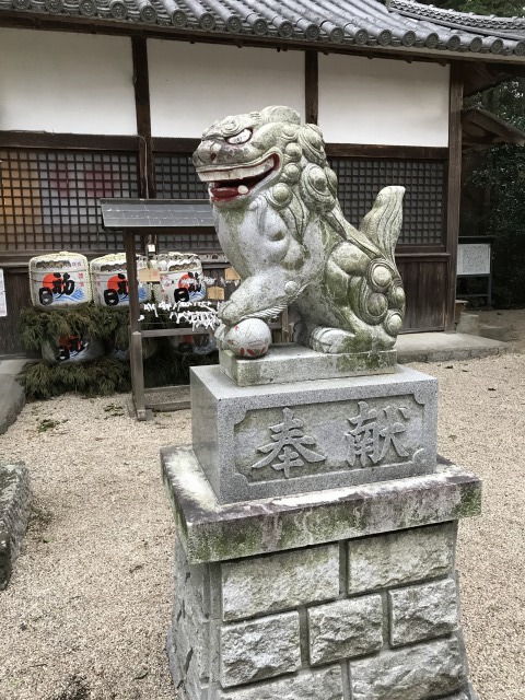 川併神社　狛犬