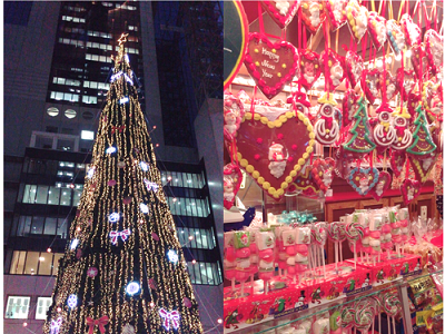 大阪のクリスマス　加工