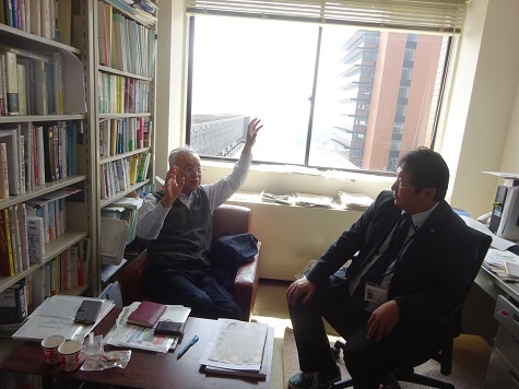 宮崎文隆ブログ 広島経済大学に准教授 中村隆行さんを訪問
