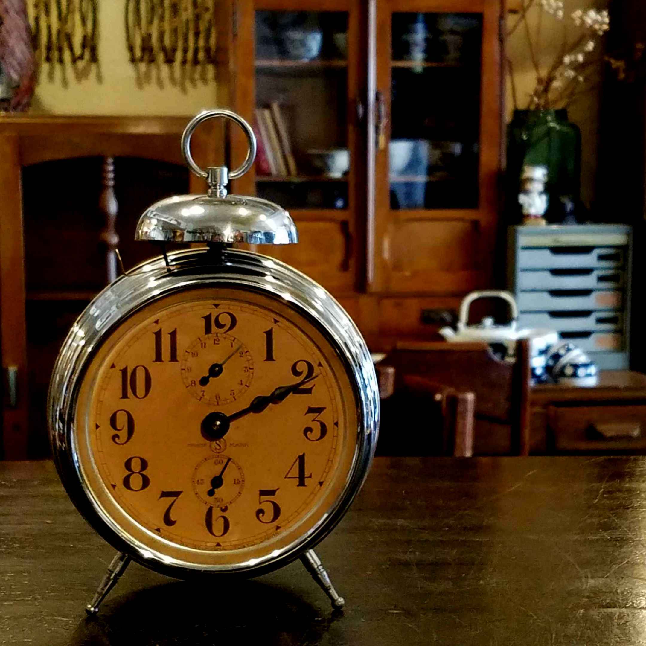 アンティークな精工舎のヘソ型目覚まし時計 - [Sold Out]過去の販売商品